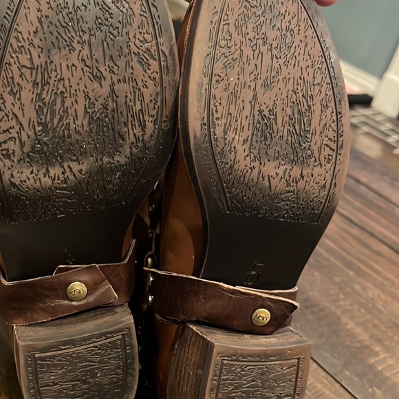 UGG Darling Harness Whisky Leather Ankle Boots - Picture 6 of 16